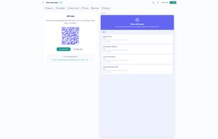Auto-generated QR code for sharing your booking page on business cards, flyers, or posters. Live preview shows exactly how students see your page.