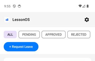 LessonOS screenshot 1