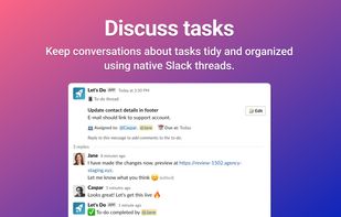Let's Do for Slack screenshot 3