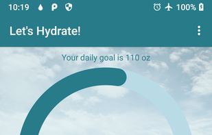 Let's Hydrate, Drink Water Reminder screenshot 1