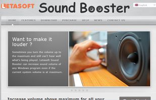 Letasoft Sound Booster screenshot 1