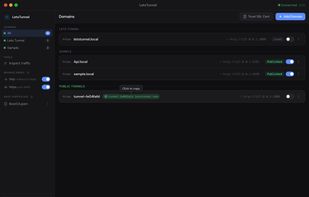 GUI Edition - Manage all of your tunnels, public/private