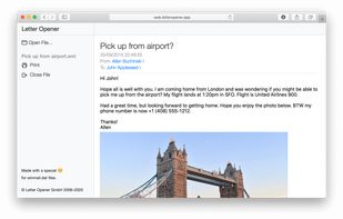Letter Opener screenshot 1