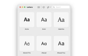 search available fonts