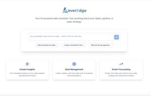 Chat first design, like many common LLMs.