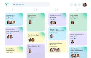 Leviia Next shared calendar