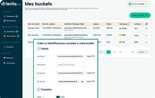 Leviia Storag3 - Buckets