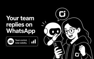 Manage WhatsApp across your team with a shared multi-agent inbox. Gain full visibility, avoid duplicate replies, and track every conversation effortlessly.