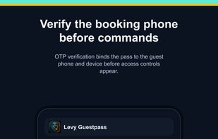 Guest phone verification flow