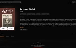 Lex Reader screenshot 1