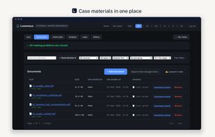 Lexensus screenshot 1