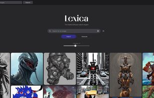 Lexica.art screenshot 1