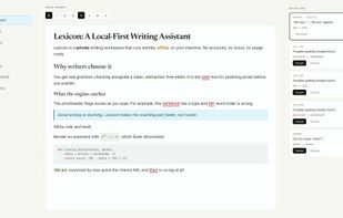 Lexicon Writer screenshot 1