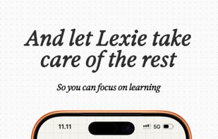 and let Lexie take care of the rest