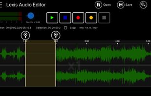 Lexis Audio Editor screenshot 1