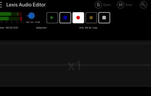 Lexis Audio Editor screenshot 1