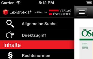 LexisNexis screenshot 1
