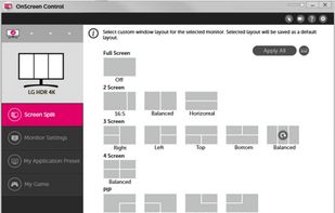 LG OnScreen Control screenshot 1