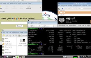 Liberté Linux screenshot 3