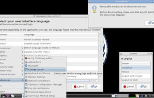 Liberté Linux screenshot 2