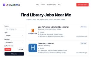 LibraryJobsHub screenshot 1