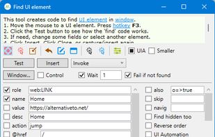 LibreAutomate C# screenshot 1