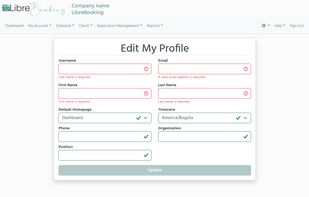 LibreBooking screenshot 3