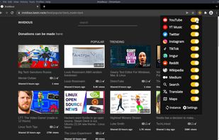 LibRedirect screenshot 1