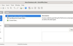 LibreOffice - Base screenshot 1