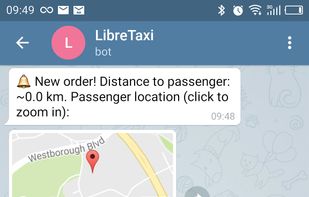LibreTaxi screenshot 1