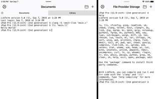 LibTerm screenshot 2
