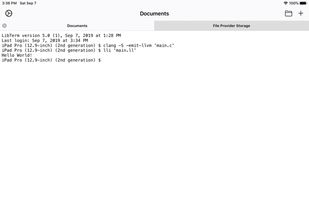 LibTerm screenshot 1