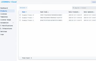 LICENSE4J screenshot 1