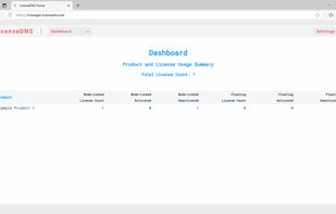 LicenseDNS screenshot 1