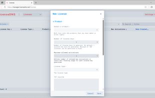 LicenseDNS screenshot 3