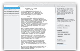 Licentia screenshot 1