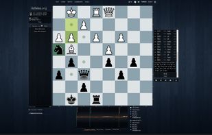 Game analysis, custom background