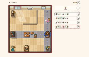 A screenshot of one of the puzzles.