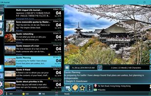 Customize the look and feel of the application with 8 different themes.