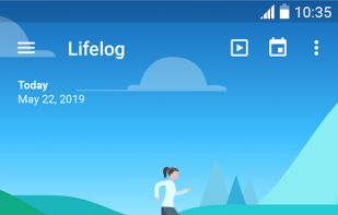 Lifelog screenshot 1