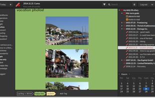 Lifeograph screenshot 3
