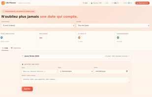 LifePlanner screenshot 1