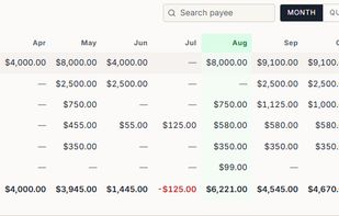 Cash flow analysis