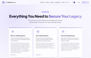 LifeVault Secure screenshot 1