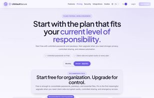 LifeVault Secure screenshot 1