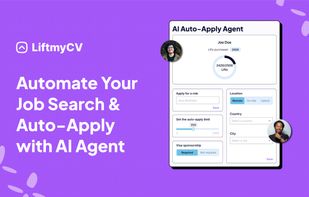 User interface of the AI Auto-Apply Agent on LiftmyCV