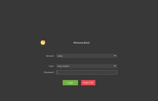 LightDM Elephant Greeter screenshot 1
