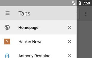 Lightning Browser screenshot 1