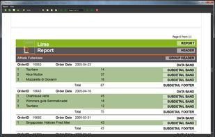 LimeReport screenshot 3