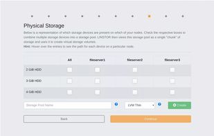 LINBIT VSAN screenshot 2